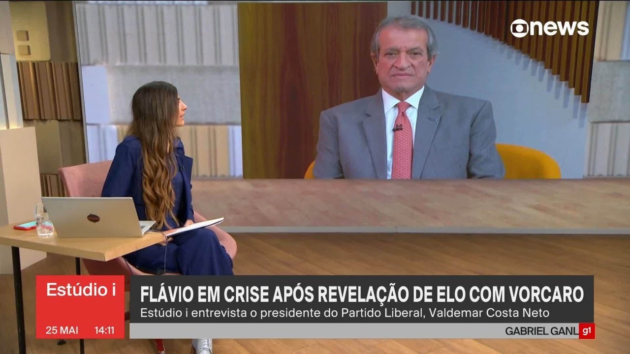 Valdemar Costa Neto reafirma Flávio Bolsonaro como candidato do PL após polêmica com banqueiro Vorcaro - Flávio Bolsonaro pré-candidato