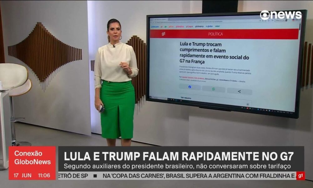 Lula afirma que não solicitou reunião com Trump no G7 e critica interferência dos EUA nas eleições brasileiras - Lula no G7