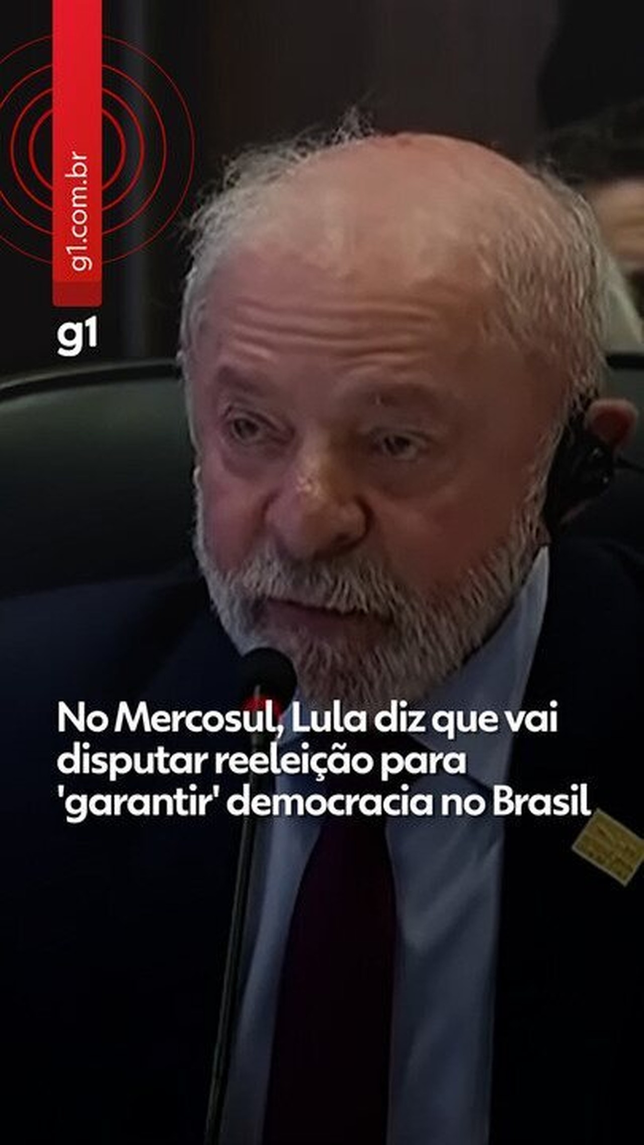 Lula anuncia candidatura à reeleição no Mercosul e destaca importância da democracia no Brasil - Lula reeleição Mercosul