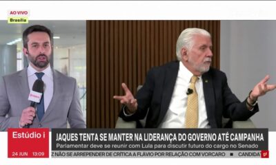 Lula avalia futuro de Jaques Wagner como líder no Senado em meio a pressão política - Jaques Wagner liderança Senado