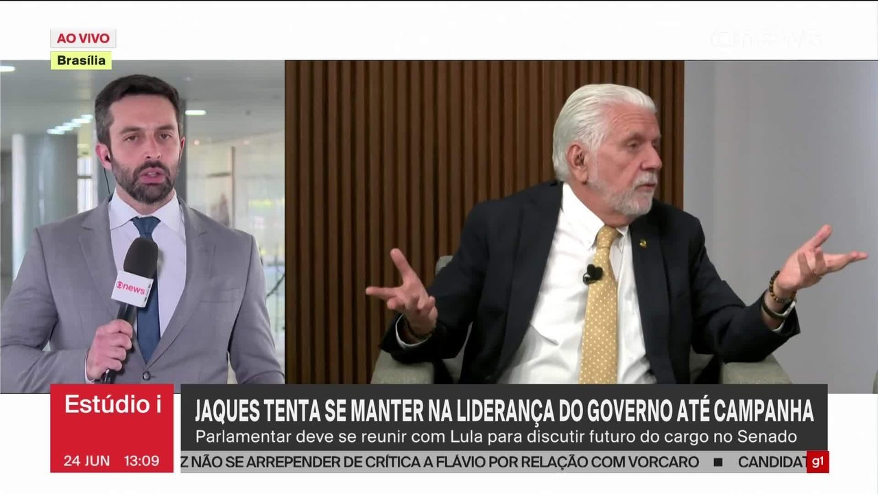 Lula avalia futuro de Jaques Wagner como líder no Senado em meio a pressão política - Jaques Wagner liderança Senado