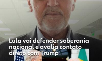 Lula busca diálogo com Trump para fortalecer cooperação contra crime e proteger sistema financeiro brasileiro - Lula conversa com Trump