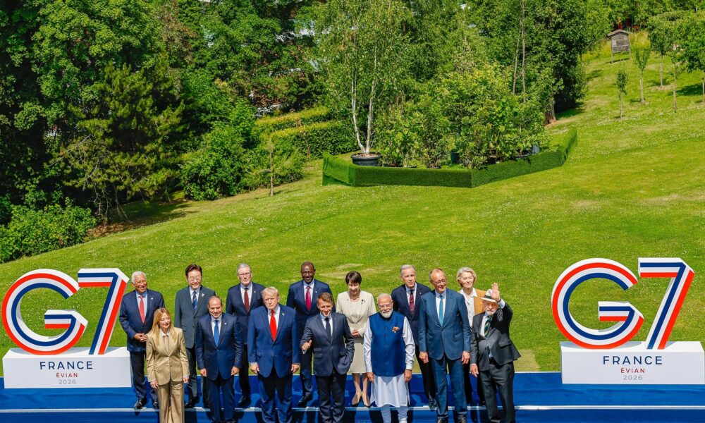 Lula defende no G7 combate ao crime organizado com respeito à soberania dos países