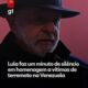 Lula presta homenagem às vítimas do terremoto na Venezuela e envia ministro para coordenar ajuda