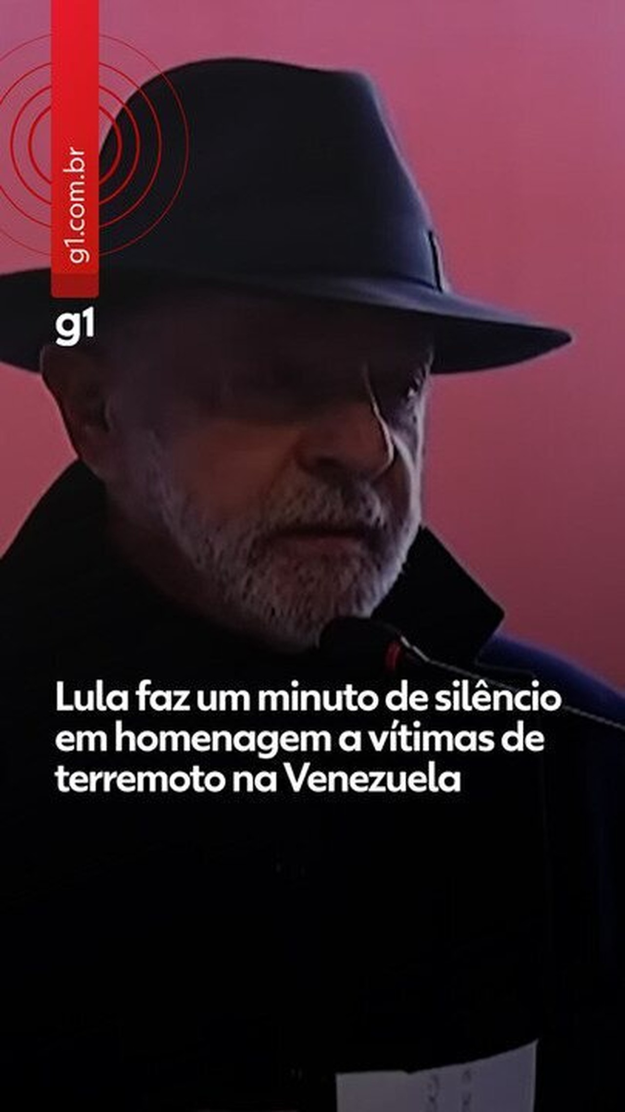Lula presta homenagem às vítimas do terremoto na Venezuela e envia ministro para coordenar ajuda