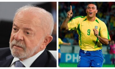 Lula relembra polêmica com Ronaldo e brinca sobre Neymar ser convocado 'home office' na Seleção - Lula sobre Neymar