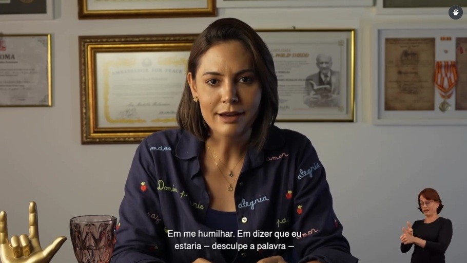 Michelle Bolsonaro revela ter sido humilhada por Flávio após críticas a apoio político do PL