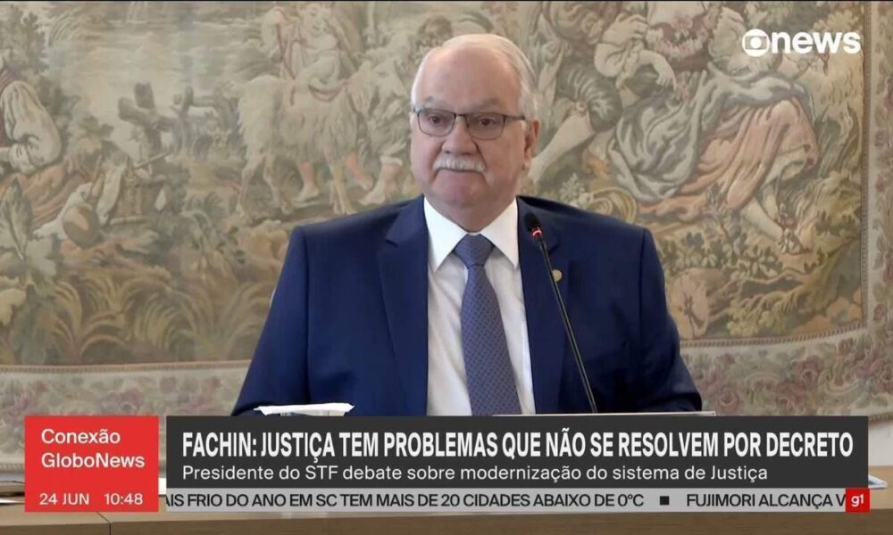 Reforma do Judiciário: Fachin destaca desafios e necessidade de mudanças estruturais no sistema de Justiça
