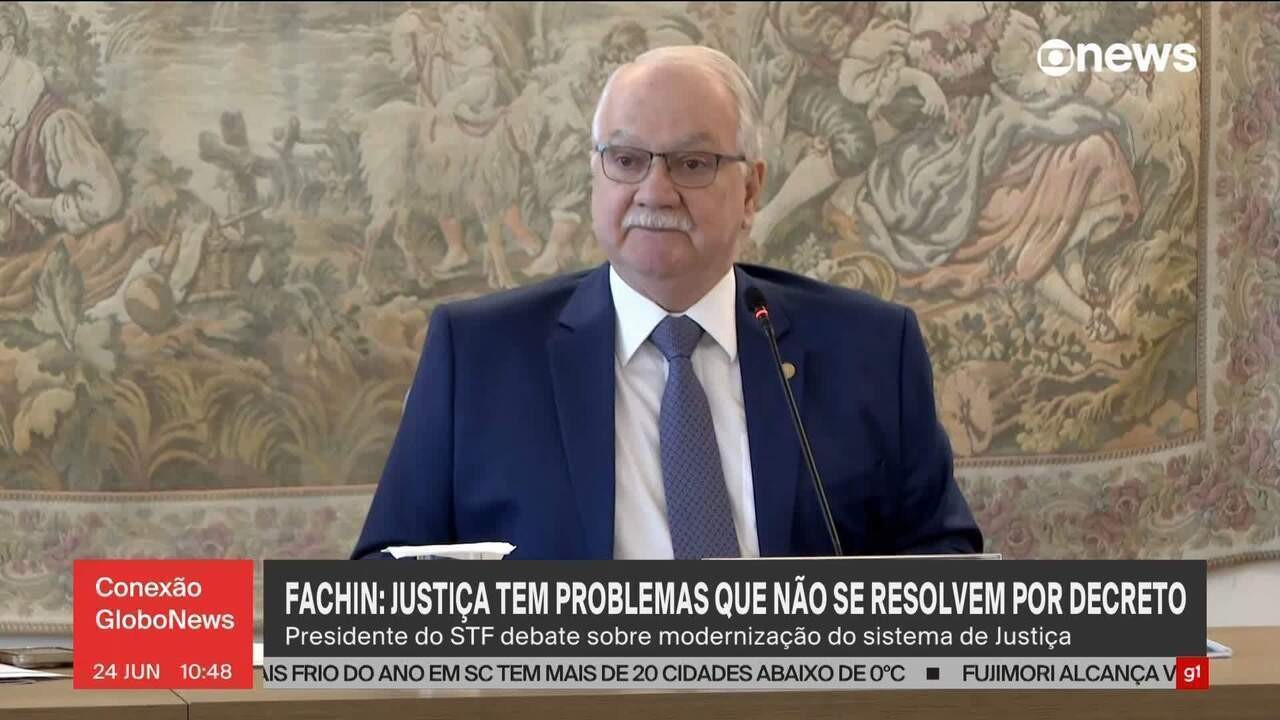 Reforma do Judiciário: Fachin destaca desafios e necessidade de mudanças estruturais no sistema de Justiça
