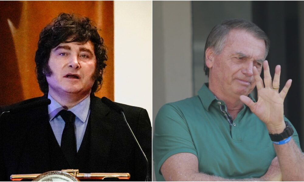 Alexandre de Moraes nega visita de Javier Milei a Jair Bolsonaro na prisão domiciliar