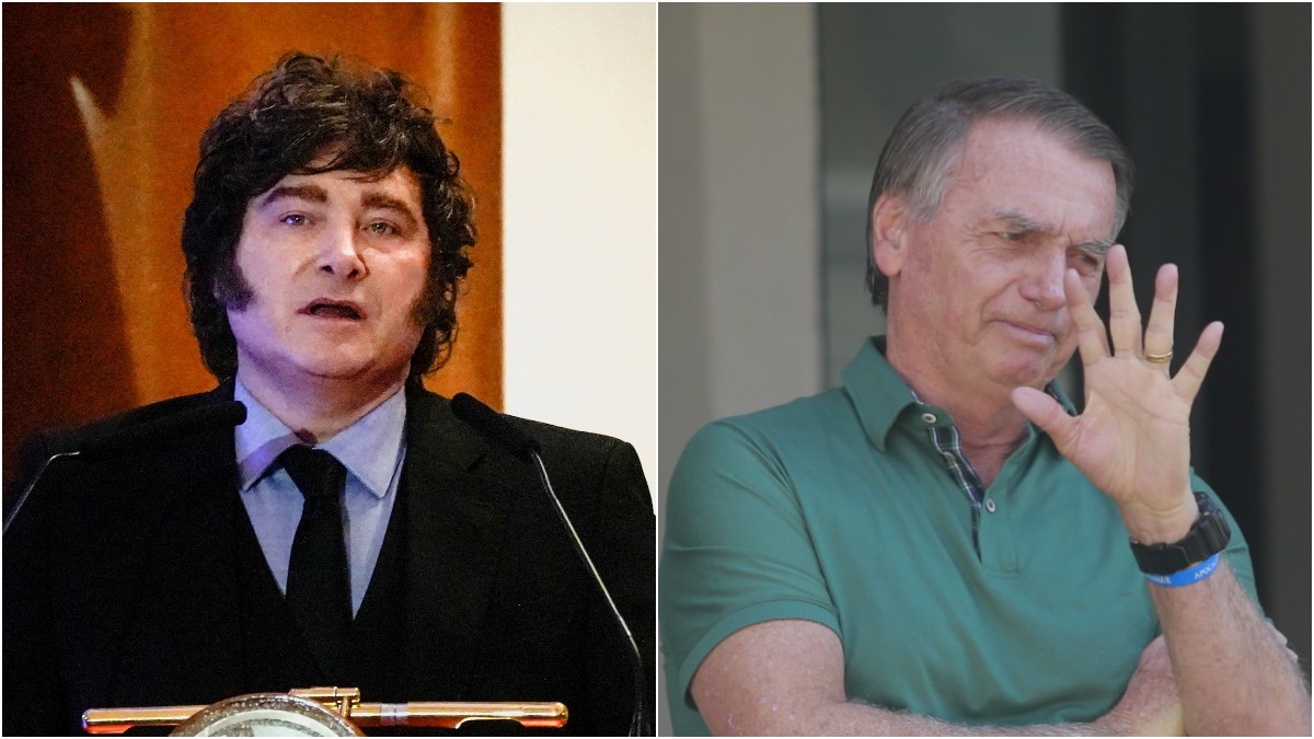 Alexandre de Moraes nega visita de Javier Milei a Jair Bolsonaro na prisão domiciliar