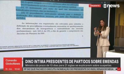 Flávio Dino exige esclarecimentos de partidos sobre uso de emendas parlamentares em 10 dias