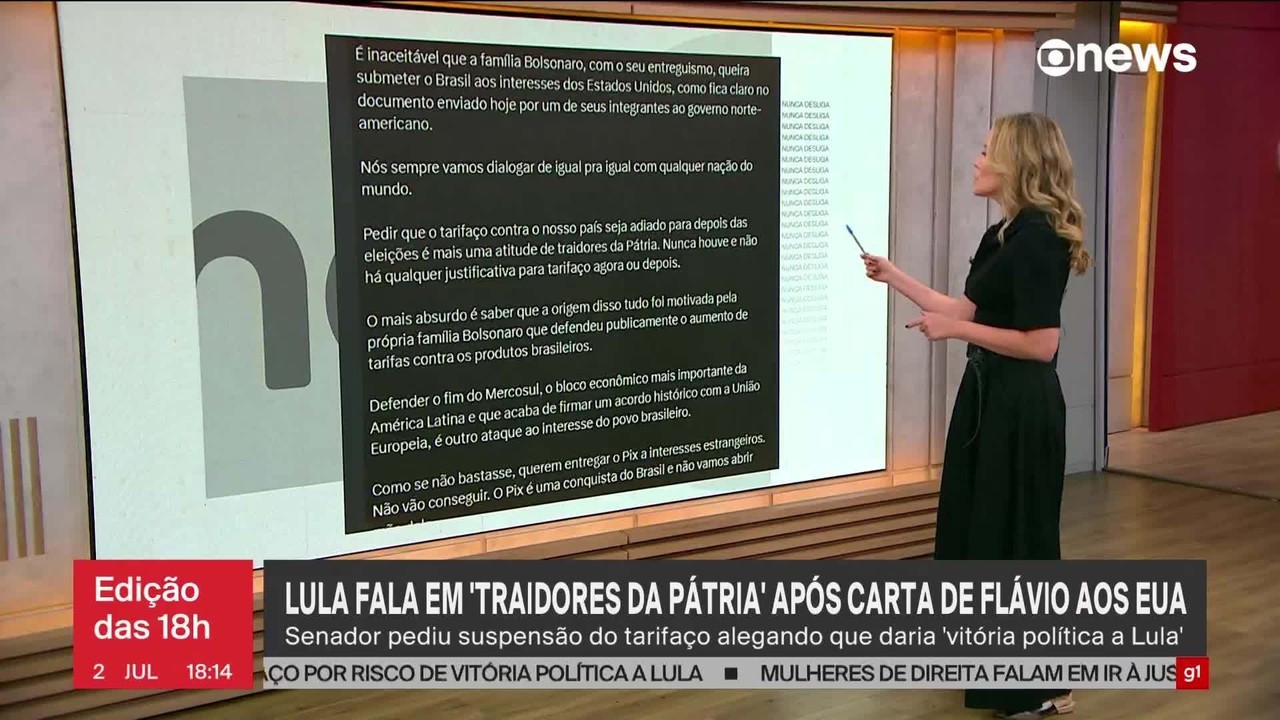 Governo brasileiro mantém defesa do PIX e propõe novas medidas para evitar tarifa dos EUA - tarifa dos EUA sobre produtos brasileiros