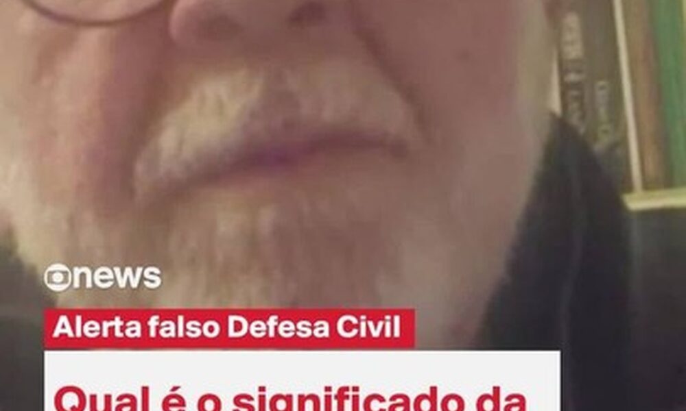 Hacker que enviou alerta falso da Defesa Civil aprendeu a técnica em curso do governo, diz Ministério - alerta falso Defesa Civil