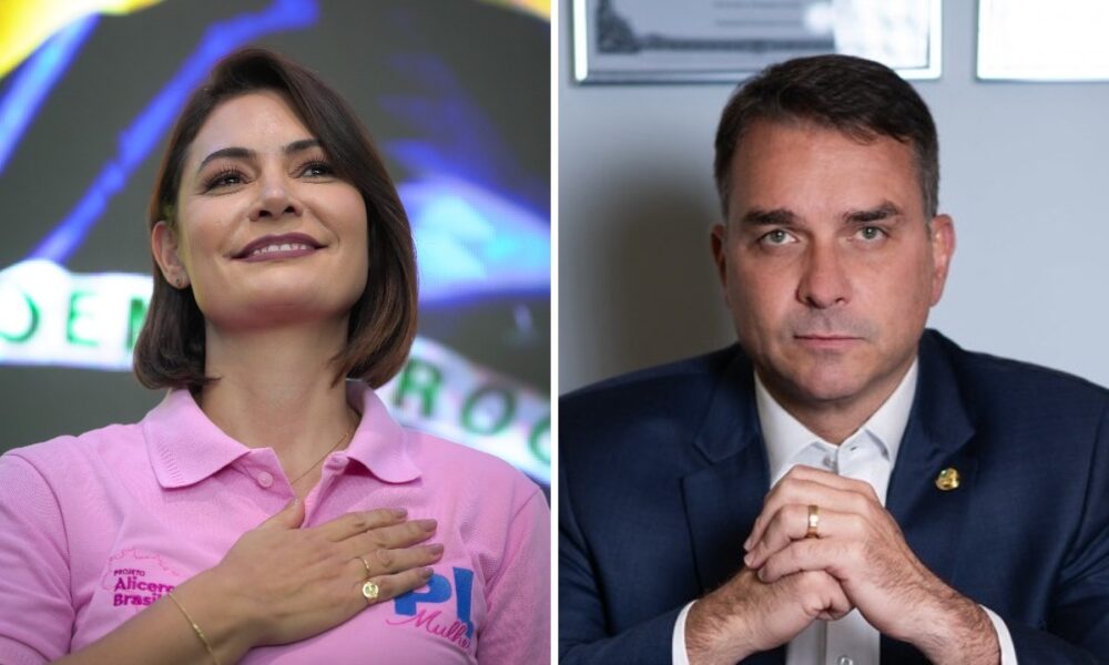 Michelle Bolsonaro deixa PL Mulher e aliados de Flávio veem alívio na pré-campanha presidencial
