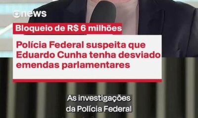 PF aponta burla na alocação de emendas envolvendo Eduardo Cunha; STF bloqueia R$ 6 milhões - emendas parlamentares Eduardo Cunha