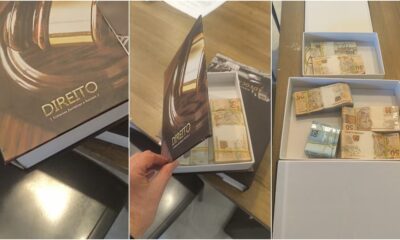 PF apreende dinheiro escondido em livro falso em operação contra aliados de Sóstenes Cavalcante