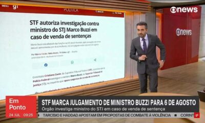 STF autoriza investigação contra ministro Marco Buzzi por suspeita de venda de sentenças no STJ - investigação contra Marco Buzzi