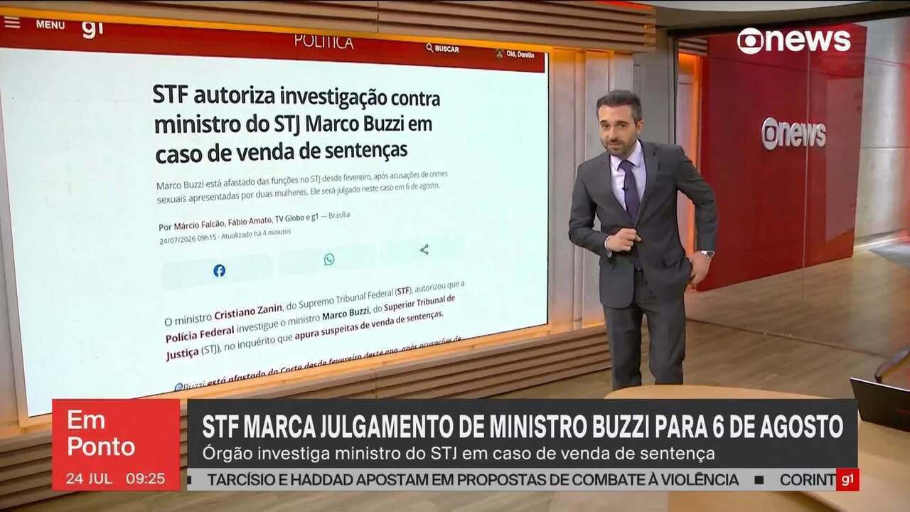 STF autoriza investigação contra ministro Marco Buzzi por suspeita de venda de sentenças no STJ - investigação contra Marco Buzzi