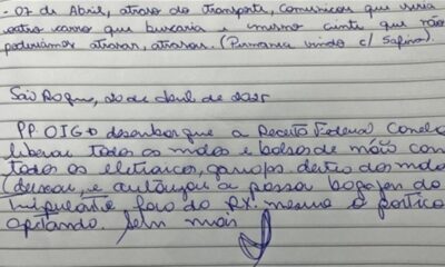 PF investiga liberação de bagagens sem raio-X em voo com Hugo Motta e Ciro Nogueira