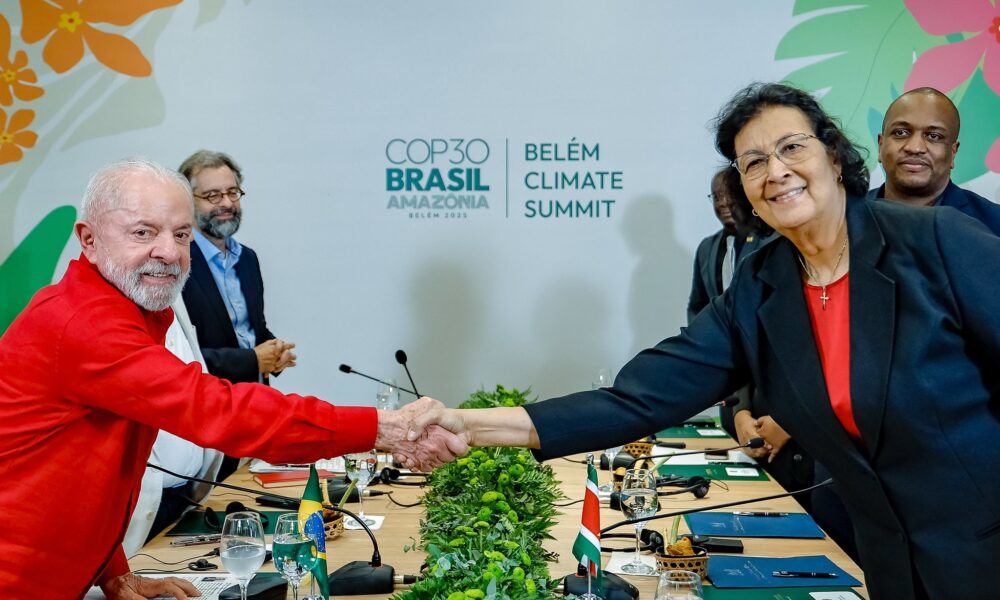 Lula e presidente do Suriname firmam acordo para combater crime organizado na fronteira - combate ao crime organizado na fronteira Brasil Suriname