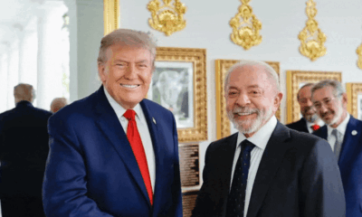 Lula reforça diálogo com Trump e descarta conflito entre Brasil e EUA após reunião na Casa Branca - reunião Lula e Trump