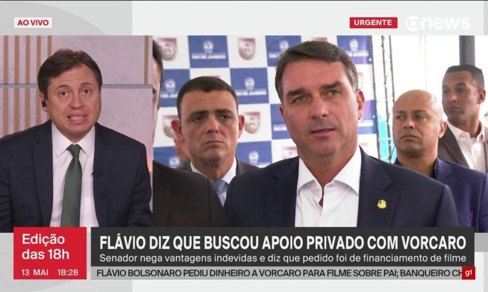 Mensagens entre Flávio Bolsonaro e Vorcaro abalam campanha presidencial de 2026 - Flávio Bolsonaro mensagens