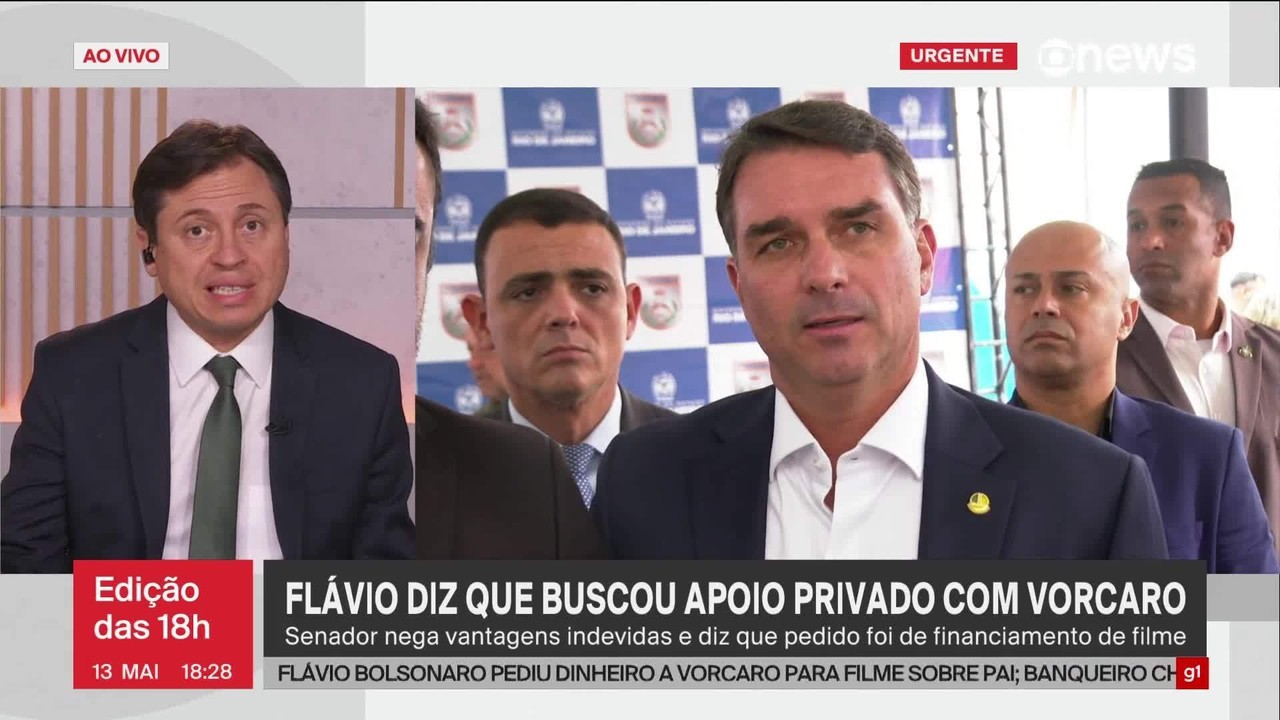 Mensagens entre Flávio Bolsonaro e Vorcaro abalam campanha presidencial de 2026 - Flávio Bolsonaro mensagens
