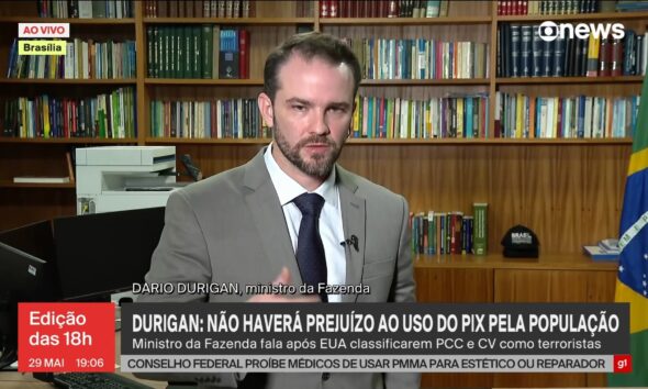 Ministro da Fazenda alerta que classificação do PCC e CV como terroristas pode prejudicar economia brasileira